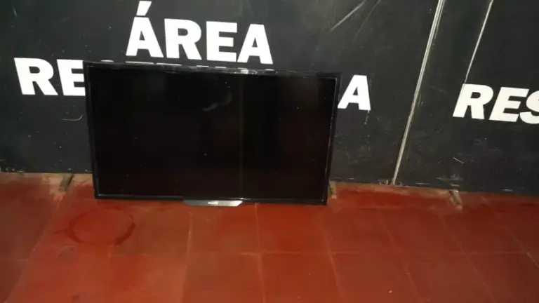 Recuperaron un televisor robado pero el ladrón escapó.