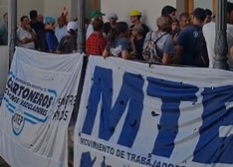 Repudio al ingreso violento del MTE al Municipio