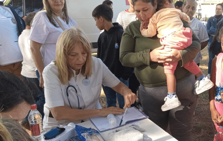Salud Pública llevó adelante un operativo en Paso de los Libres