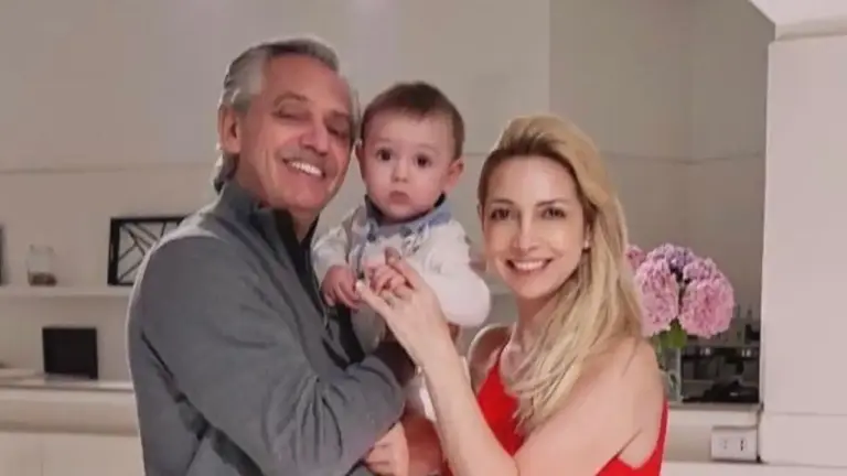 Alberto Fernández le dedicó un posteo su hijo.