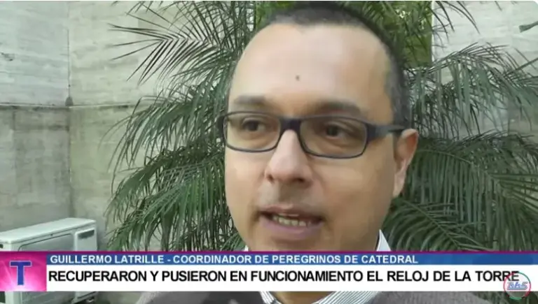 GRACIAS A UN TRABAJO SOLIDARIO, EL RELOJ DE LA CATEDRAL DE CONCORDIA VOLVIÓ A FUNCIONAR