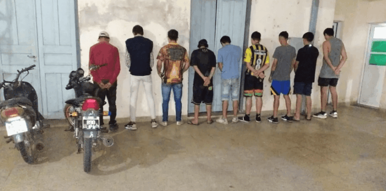 Detuvieron a once personas y secuestraron cuatro vehículos