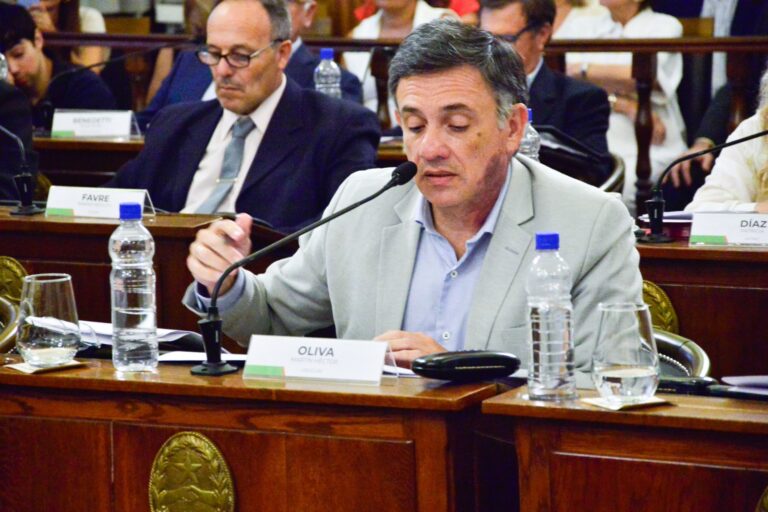 Oliva habló sobre el proyecto Iosper y rechazó las decisiones apuradas