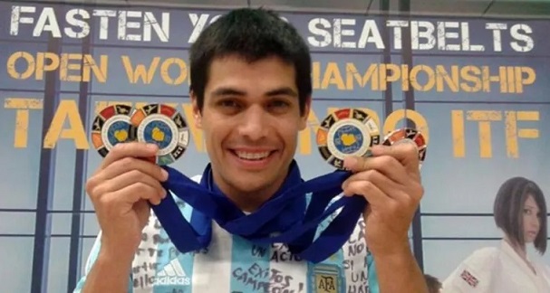 Falleció joven taekwondista correntino, quien fue campeón mundial
