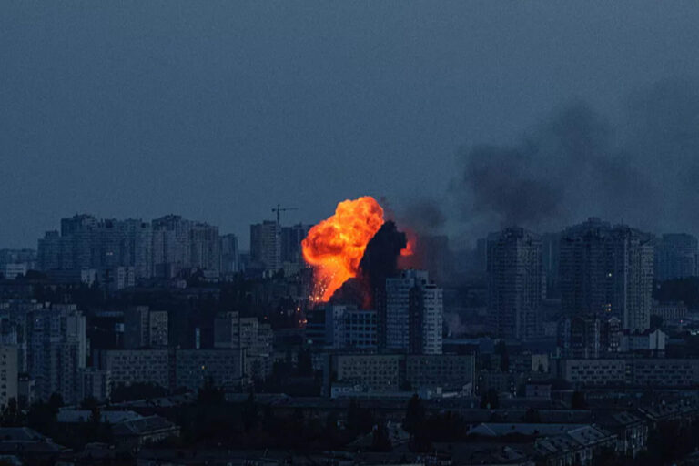 Rusia lanzó un ataque masivo contra Ucrania con 400 drones y múltiples misiles