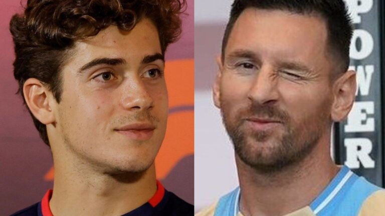 El inesperado regalo de Franco Colapinto para Lionel Messi tras el GP de Canadá