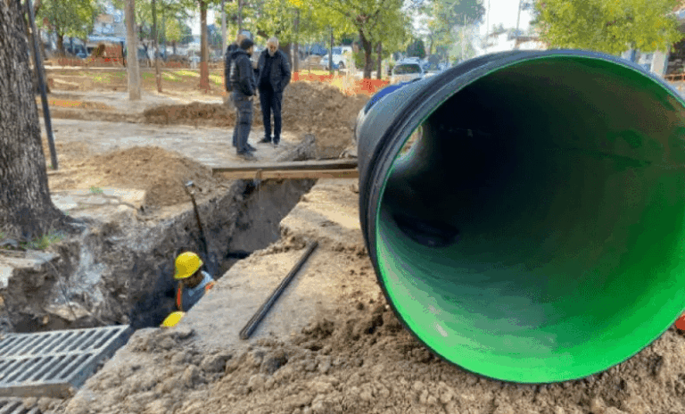 Realizarán una obra pluvial en el barrio Universitario.