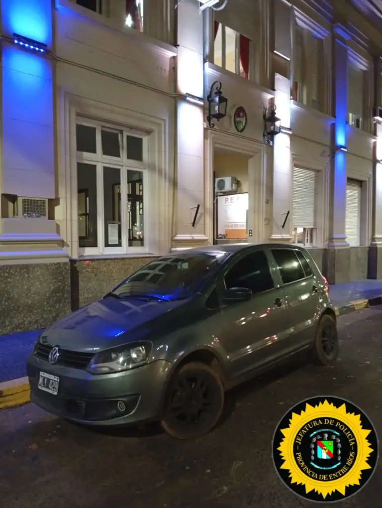 Secuestran un auto que tenía pedido de secuestro por robo en la Provincia de Buenos Aires.