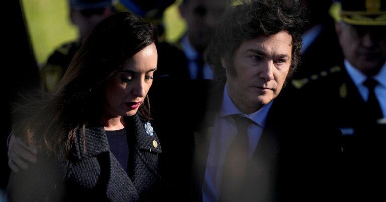 Tras su discurso en La Rural, Milei redobló sus críticas contra Victoria Villarruel y le deseó el «destierro»