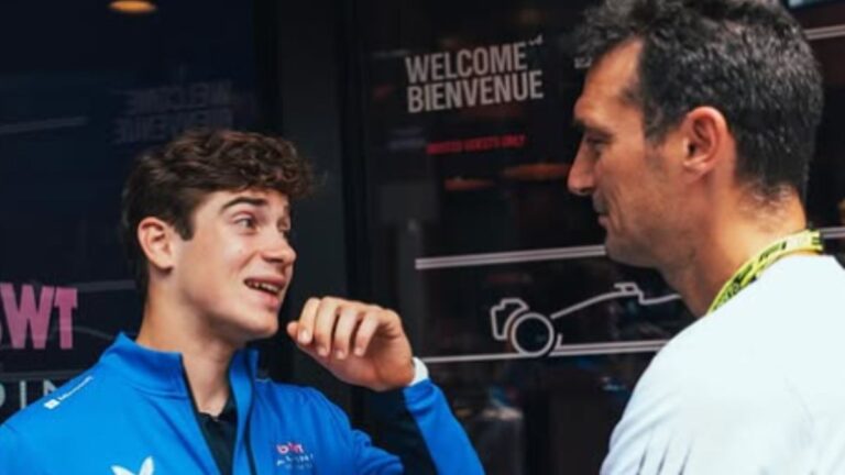 Lionel Scaloni visitó a Franco Colapinto en Bélgica: el emocionante mensaje de Alpine