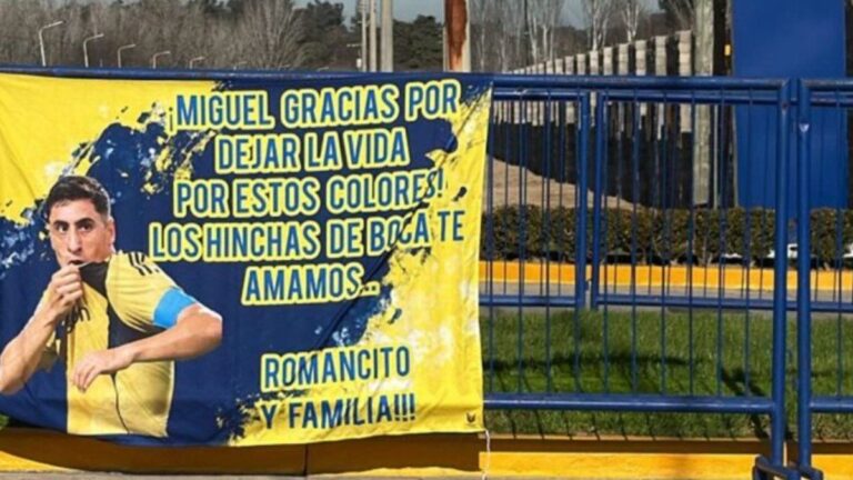 El gesto de un hincha que respaldó a Miguel Merentiel tras la polémica en Boca