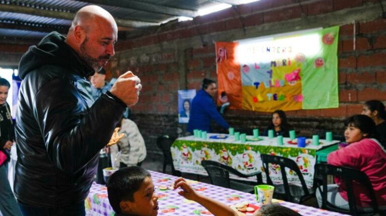 Tincho pone el foco en la niñez