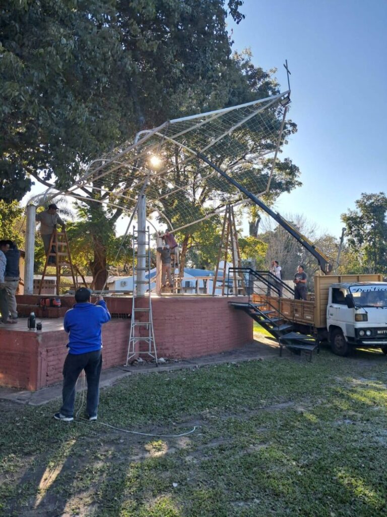 Así se prepara el santuario de San Cayetano para recibir a los peregrinos