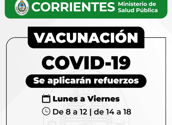 Salud Pública recuerda quiénes deben recibir la vacuna antigripal y refuerzos por Covid-19