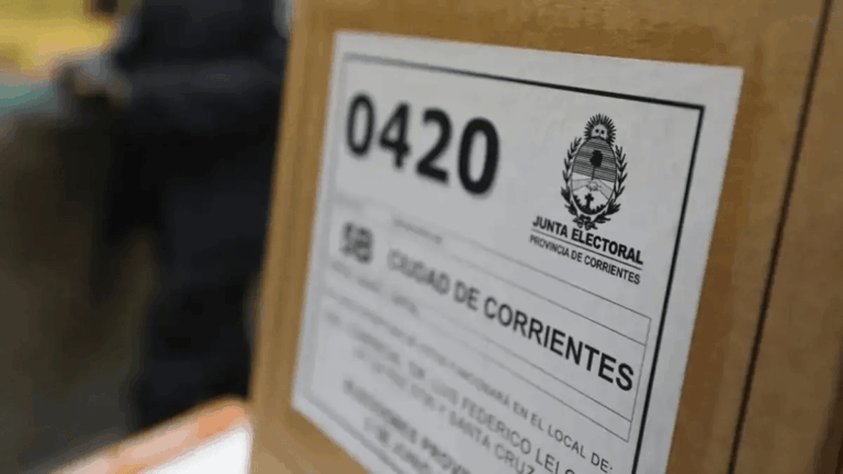 Elecciones en Corrientes: control de boletas e inscripción para autoridades de mesa