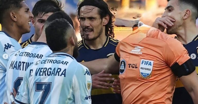 Duván Vergara subió una imagen del árbitro Ramírez sin su cabeza