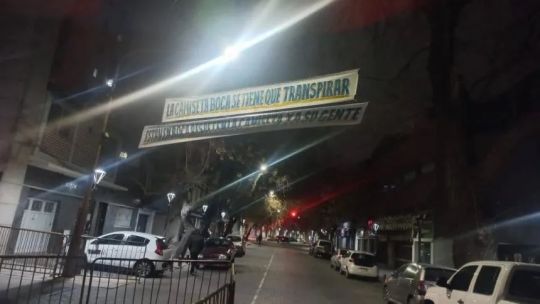 Aparecieron carteles amenazantes contra los jugadores de Boca en el hotel donde se concentran en Mendoza