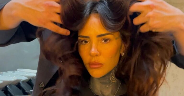 Cómo es el innovador tratamiento que se hizo Cande Tinelli en la cabeza: Para mi pelo decolorado