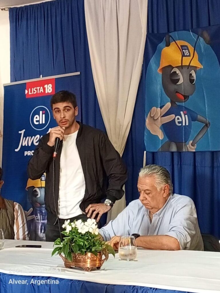 Simón, la promesa de ELI para conducir Alvear