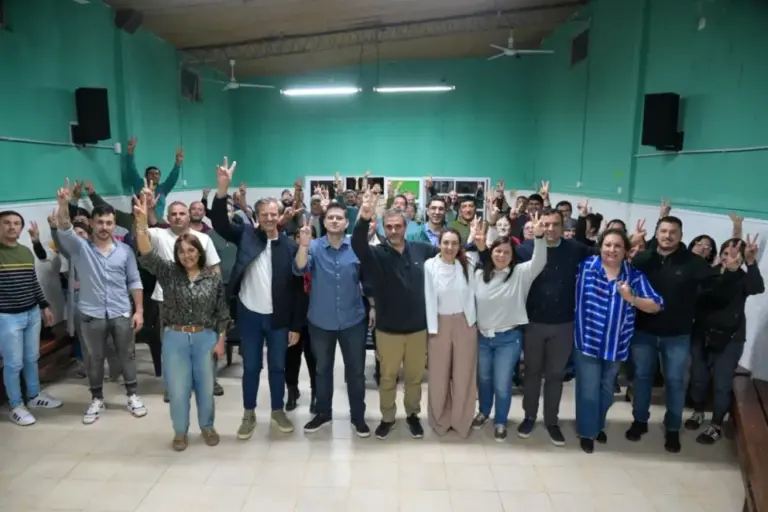 En Feliciano Bahl, Michel y Arévalo reunieron a la militancia