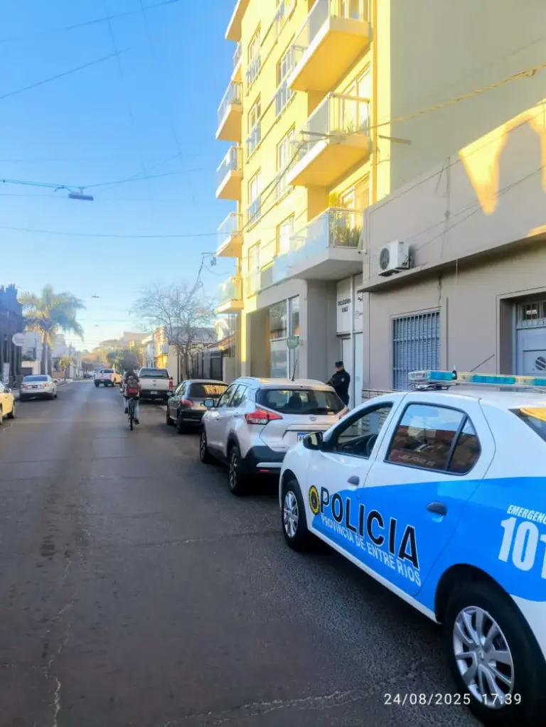 Accidente de Tránsito entre una Bicicleta y un auto, con Lesionado grave