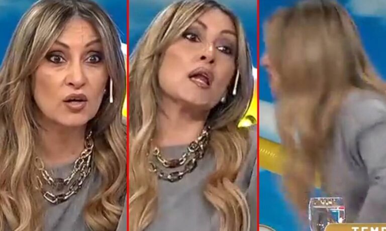 Escándalo total: Marcela Tauro se peleó con todos en Intrusos y abandonó el programa en vivo