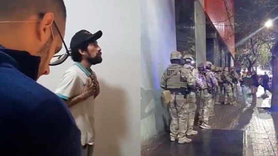 Me quieren matar: Un desequilibrado entró a cuchillazos a Crónica TV y fue detenido