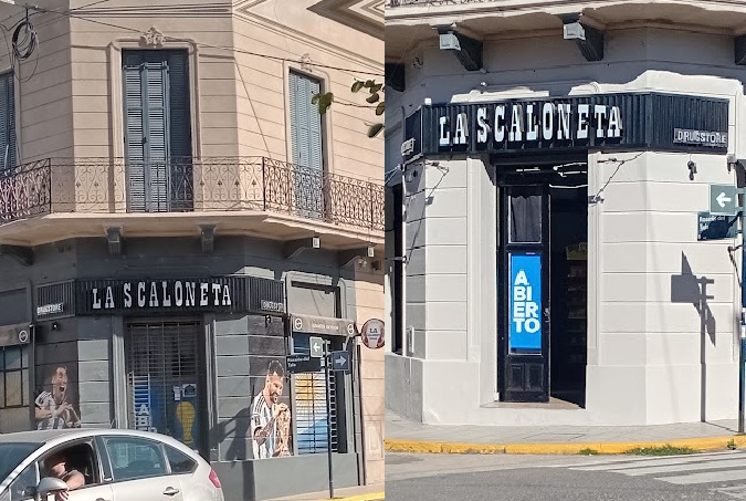 Qué pasó con el mural de Messi?