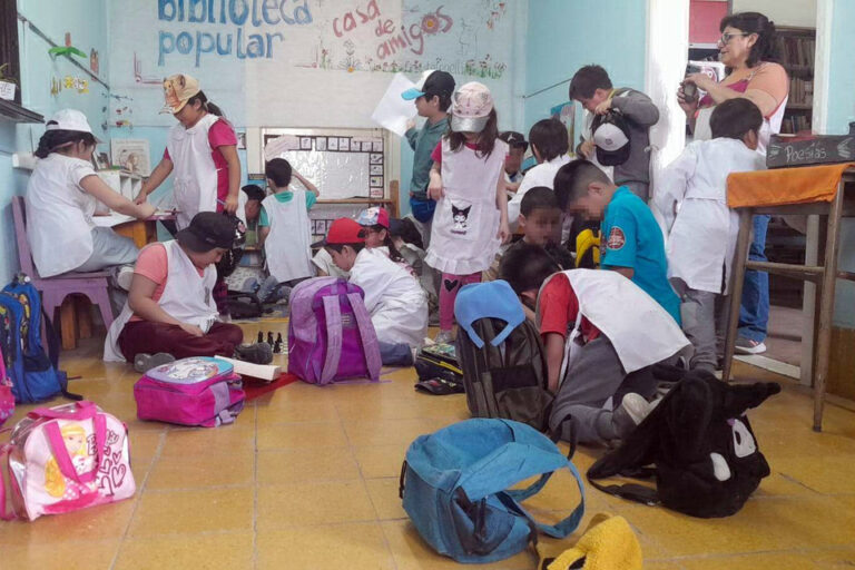 La construcción comunitaria como puente a la lectura