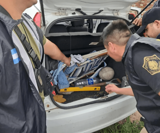 Secuestraron un automóvil presuntamente vinculado a un robo en Corrientes