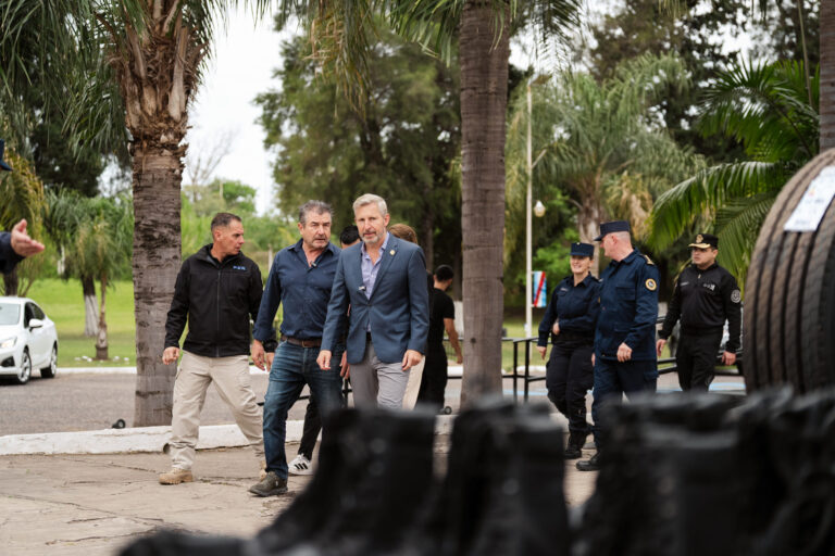 Frigerio anunció inversión para modernizar a la Policía