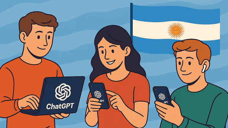 ChatGPT, en celeste y blanco: así usamos el chatbot en Argentina
