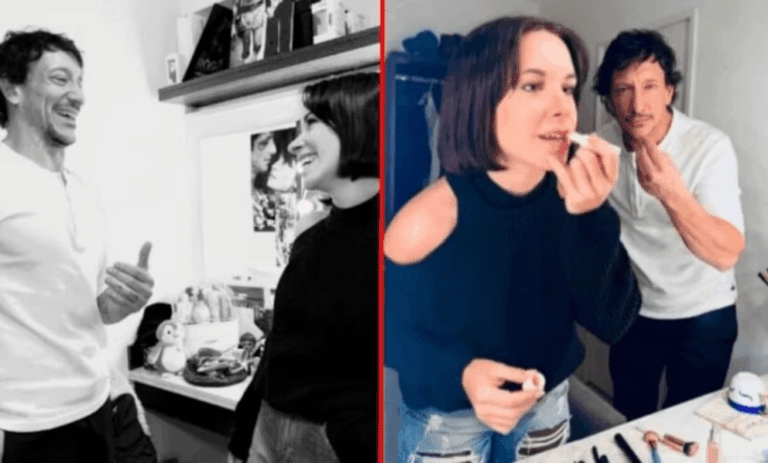 La reacción de Dai Fernández cuando le preguntaron por los rumores de romance con Nico Vázquez.