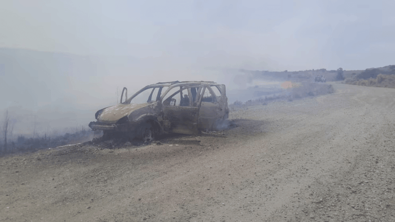 Continúa el incendio en el Parque Nacional Quebrada del Condorito de Córdoba.