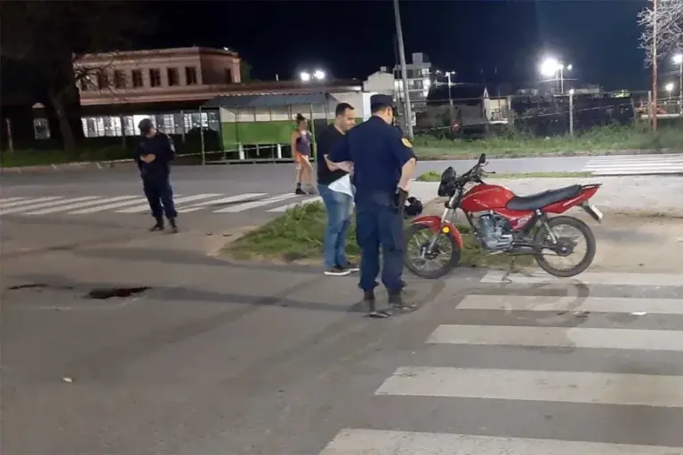 Peatón de 74 años falleció tras ser atropellado por una moto