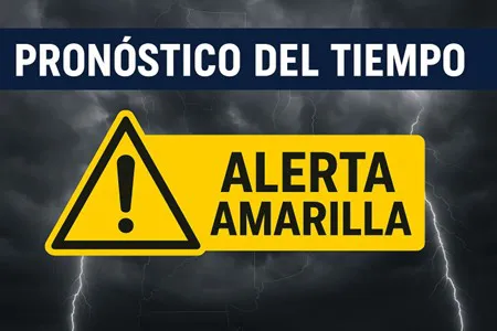 Renovaron la alerta por Tormentas para Entre Ríos: Concordia y toda la zona noreste de Entre Ríos en alerta amarilla