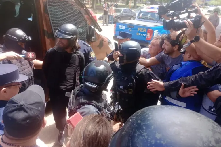 Laurta llegó a Gualeguaychú y fue trasladado a la UP9: Lo hice para rescatar a mi hijo, aseguró