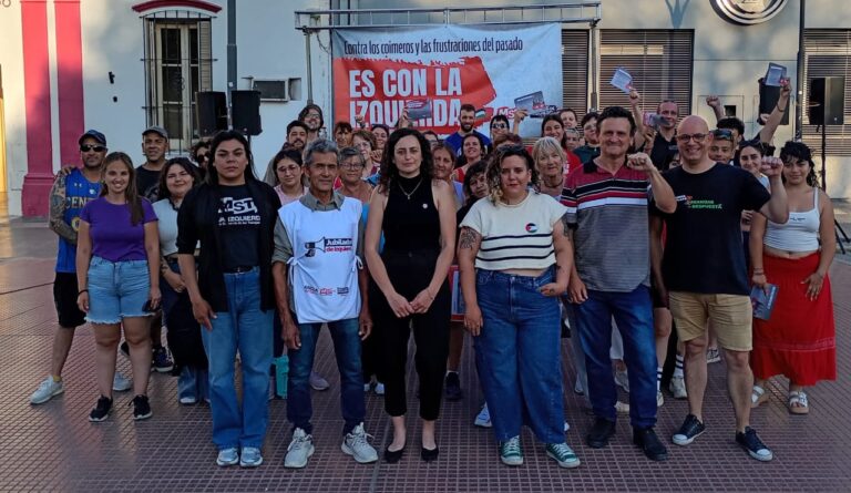 La izquierda cerró campaña con un acto en Paraná