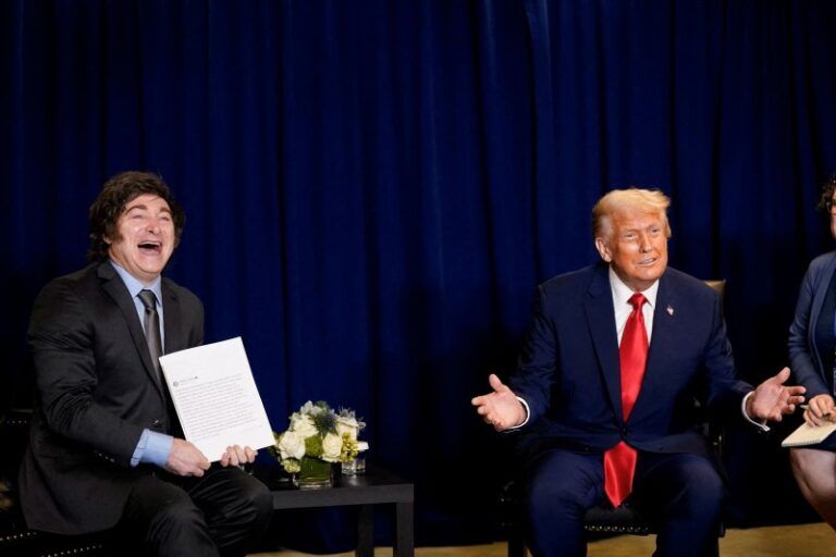 Estados Unidos «ganó mucho dinero» gracias al triunfo de Milei festejó Donal Trump