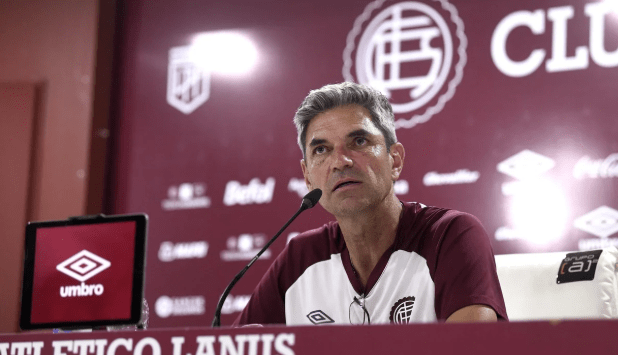 Mauricio Pellegrino, tras clasificar a Lanús a la final de la Sudamericana: Es una satisfacción enorme