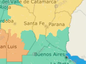 Se cumplió el pronóstico: Concordia y la región norte de Entre Ríos bajo intensa lluvia.