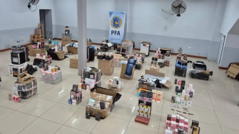 Incautaron un cargamento ilegal valuado en $160 millones que venía como encomiendas sin aval aduanero.