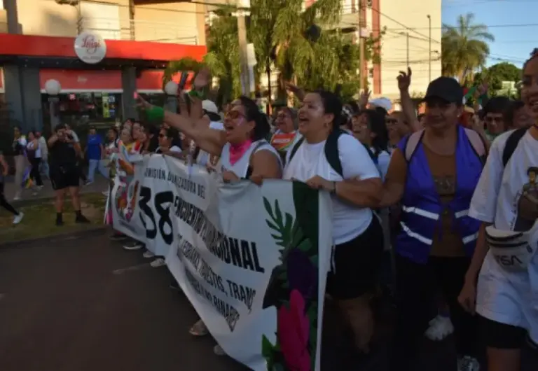 Una multitud marchó en Corrientes por la reivindicación de derechos