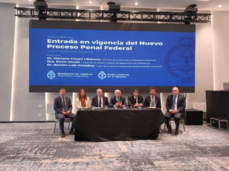 Rige en Corrientes y Chaco el nuevo Código Procesal Penal en la Justicia Federal