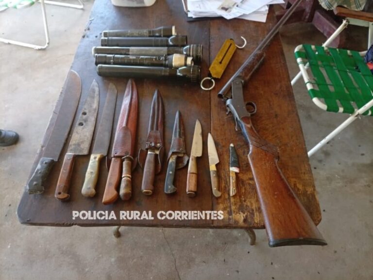 San Roque: secuestran elementos vinculados a un abigeato y plantines de marihuana
