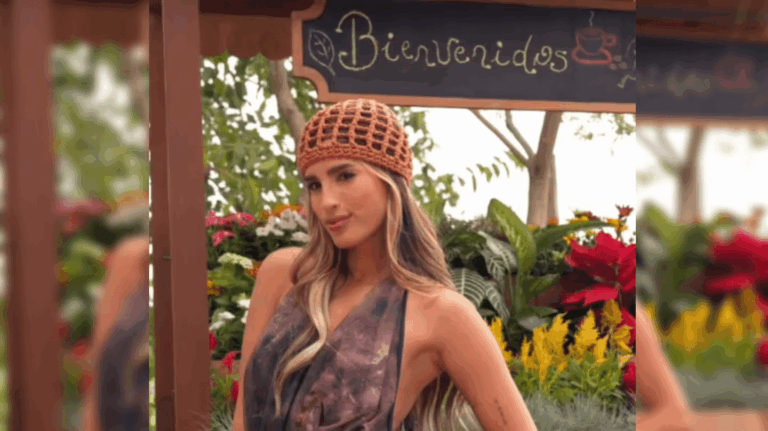 Julieta Poggio inauguró su exclusivo café.