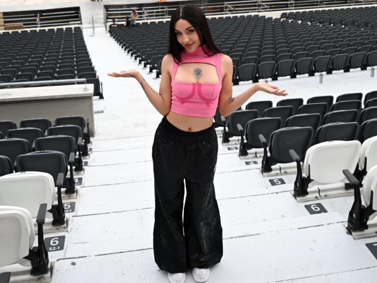 Minutos antes del primero de sus dos shows en River, María Becerra recibió un regalo soñado del club