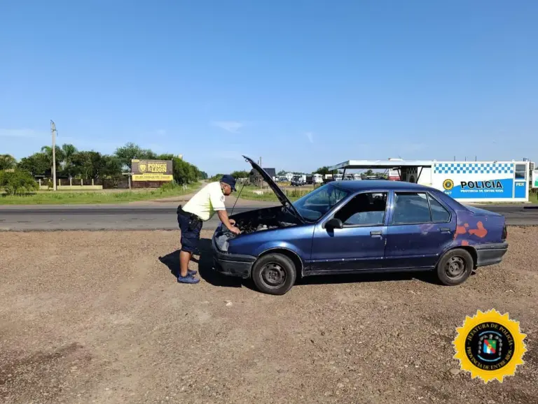 Un auto denunciado como robado hace más de 20 años fue interceptado por personal del Paso Cerrito