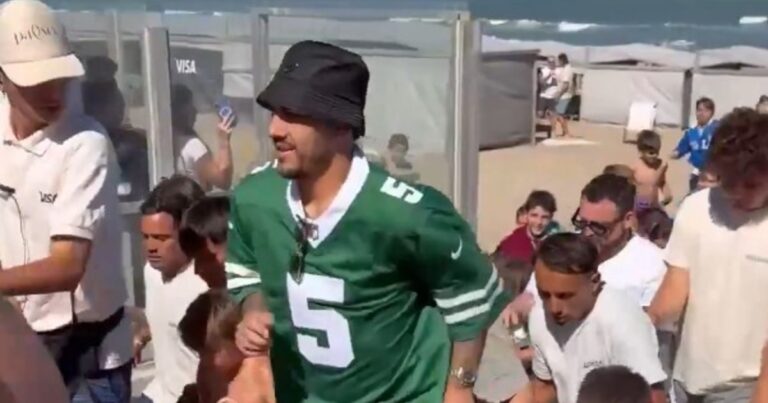 Video: la locura por Leandro Paredes en la costa argentina