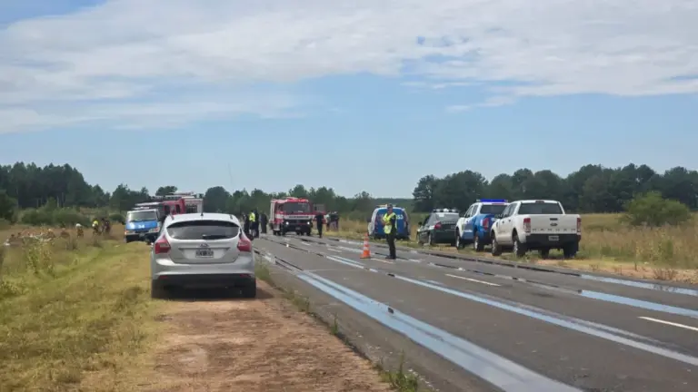 Tragedia en la ruta 136: falleció la mujer embarazada y su bebé en gestación